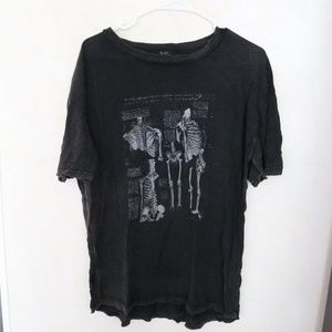 Brandy Melville Skeleton Shirt